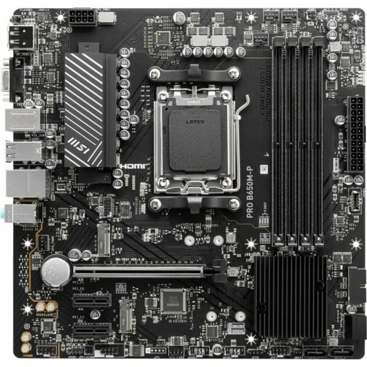 Moderkort MSI 911-7E27-001 AMD B650 AMD AM5 - 2