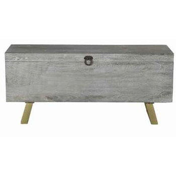 Koffert DKD Home Decor Trä Metall (116 x 40 x 50 cm)