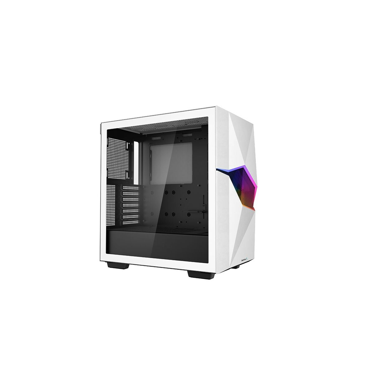 ATX Semitorn DEEPCOOL CYCLOPS Vit Svart - 7