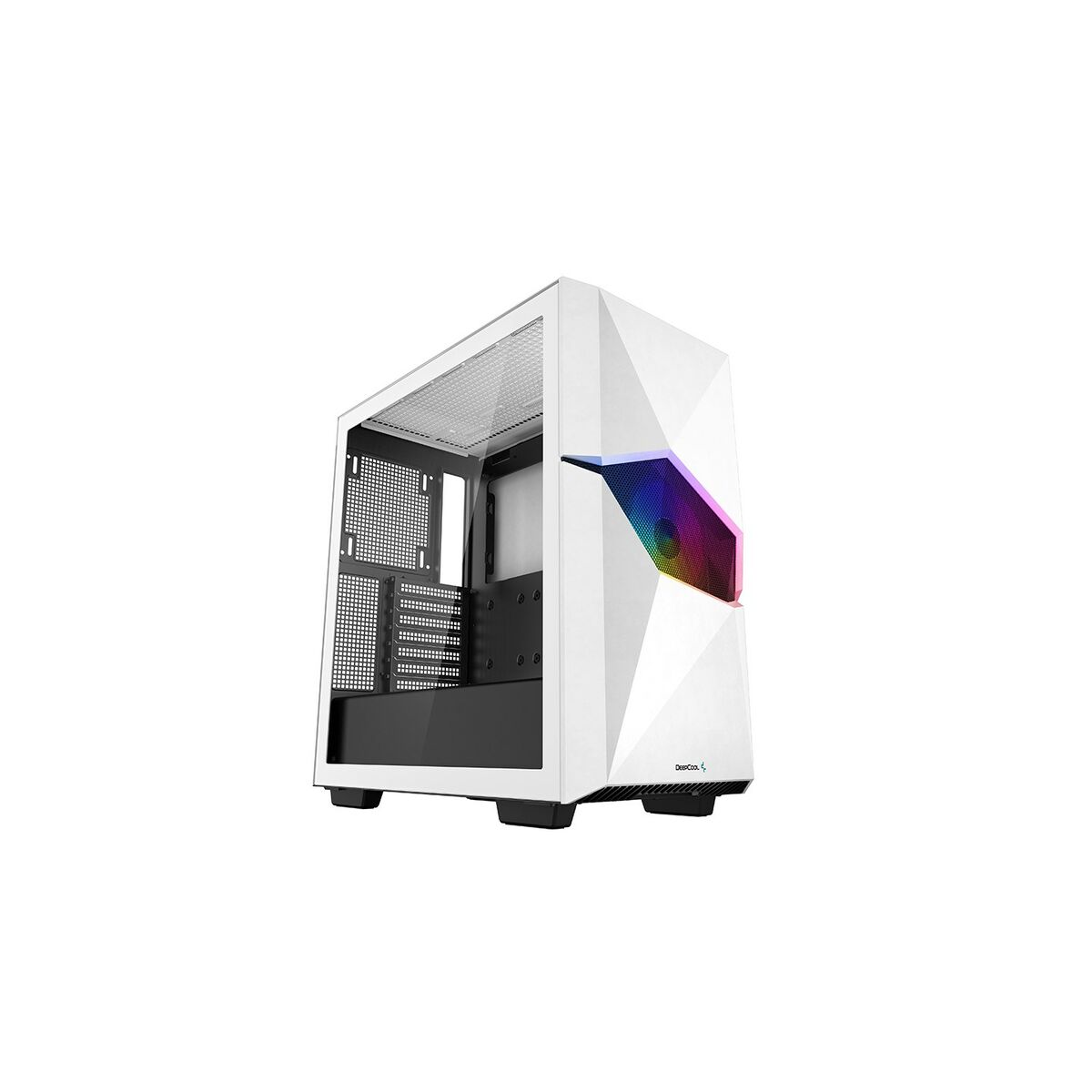 ATX Semitorn DEEPCOOL CYCLOPS Vit Svart