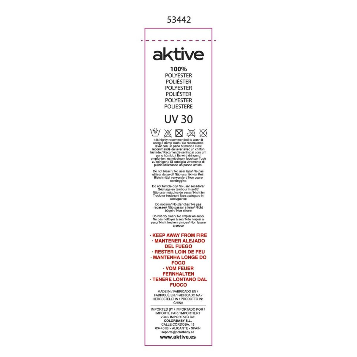 Vindruta Aktive 200 x 84 x 2 cm - 14