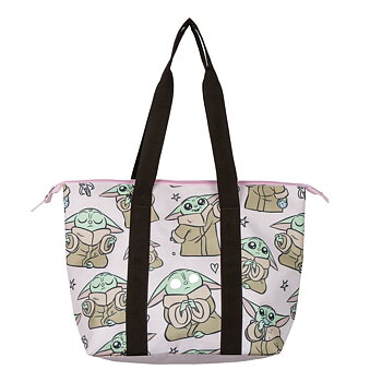 Strandväska The Mandalorian Rosa 48 x 5 x 32 cm
