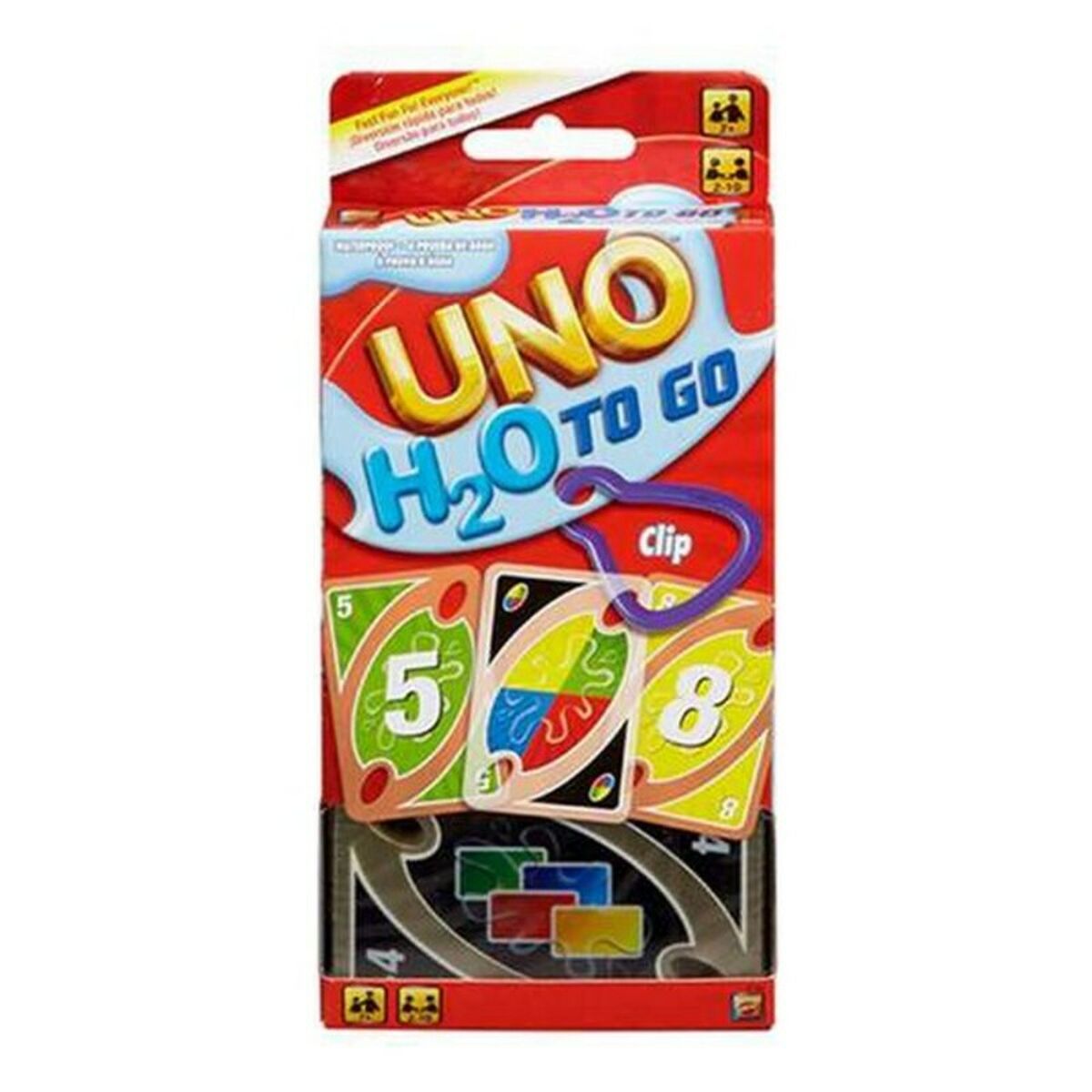 Sällskapsspel Uno H2O To Go Mattel - 3