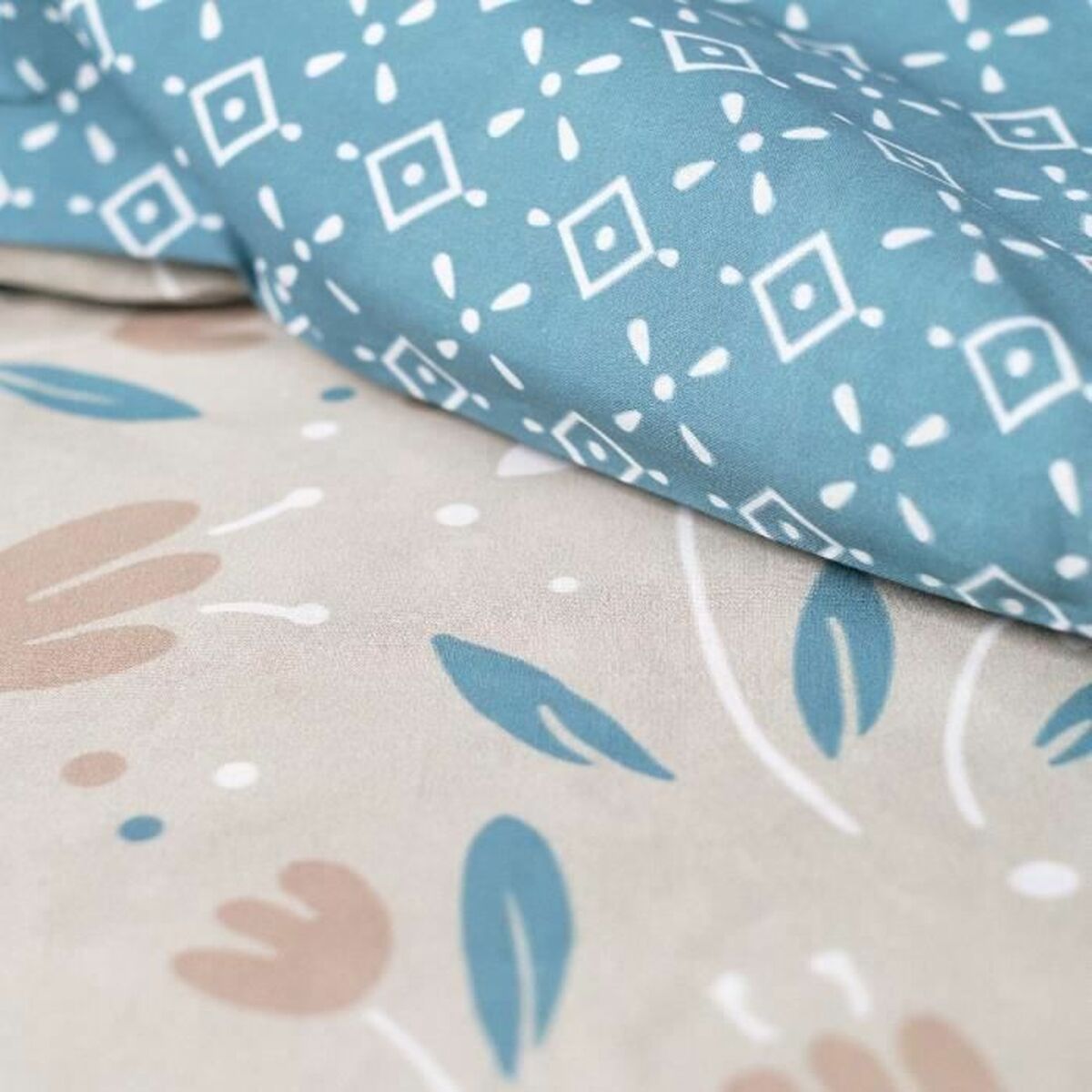 Täckslagsset TODAY Beige 240 x 220 cm 3 Delar - 3