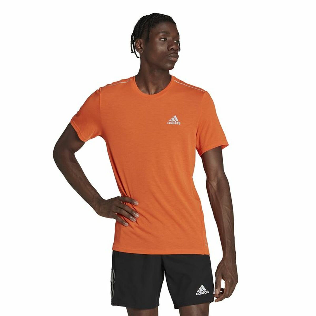 T-shirt med kortärm Herr Adidas X-City Orange - 2