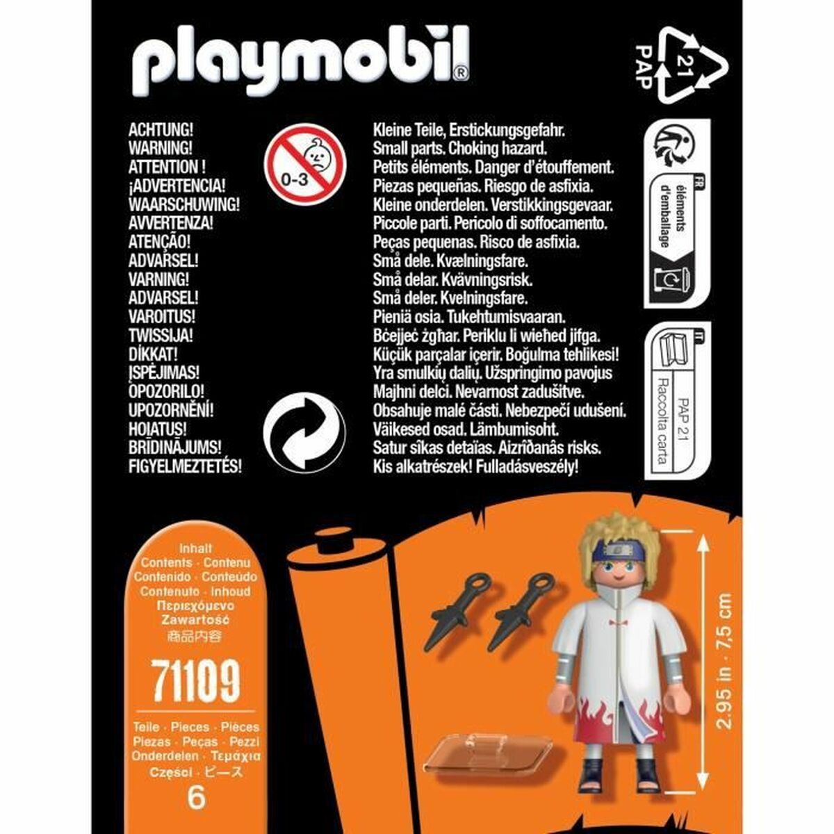 Actionfigurer Playmobil Minato 6 Delar - 5