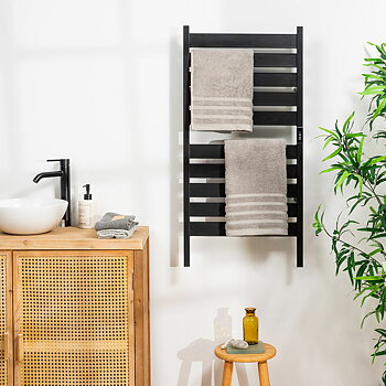 Elektrisk handdukstork för vägg eller golv InnovaGoods WARMER 10 SLIM BARS (Renoverade C)
