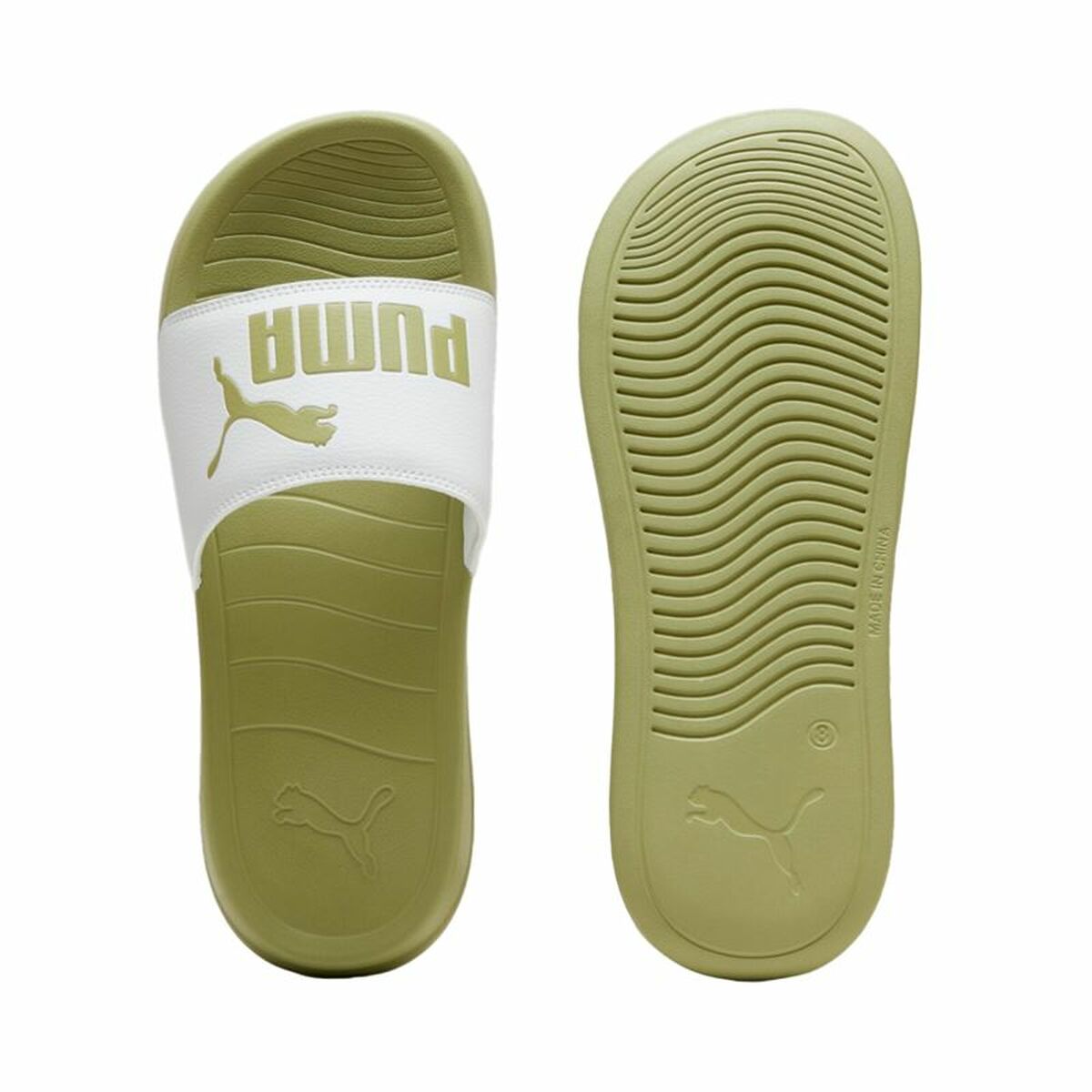 Strandtofflor för kvinnor Puma Popcat 20 Oliv - 3