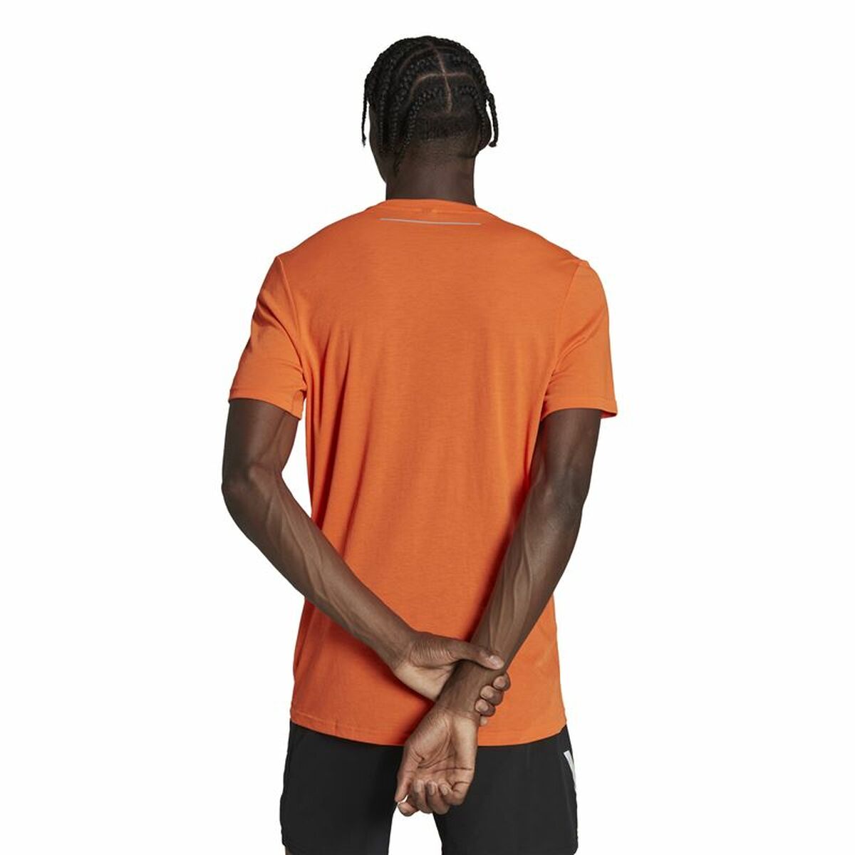 T-shirt med kortärm Herr Adidas X-City Orange - 4