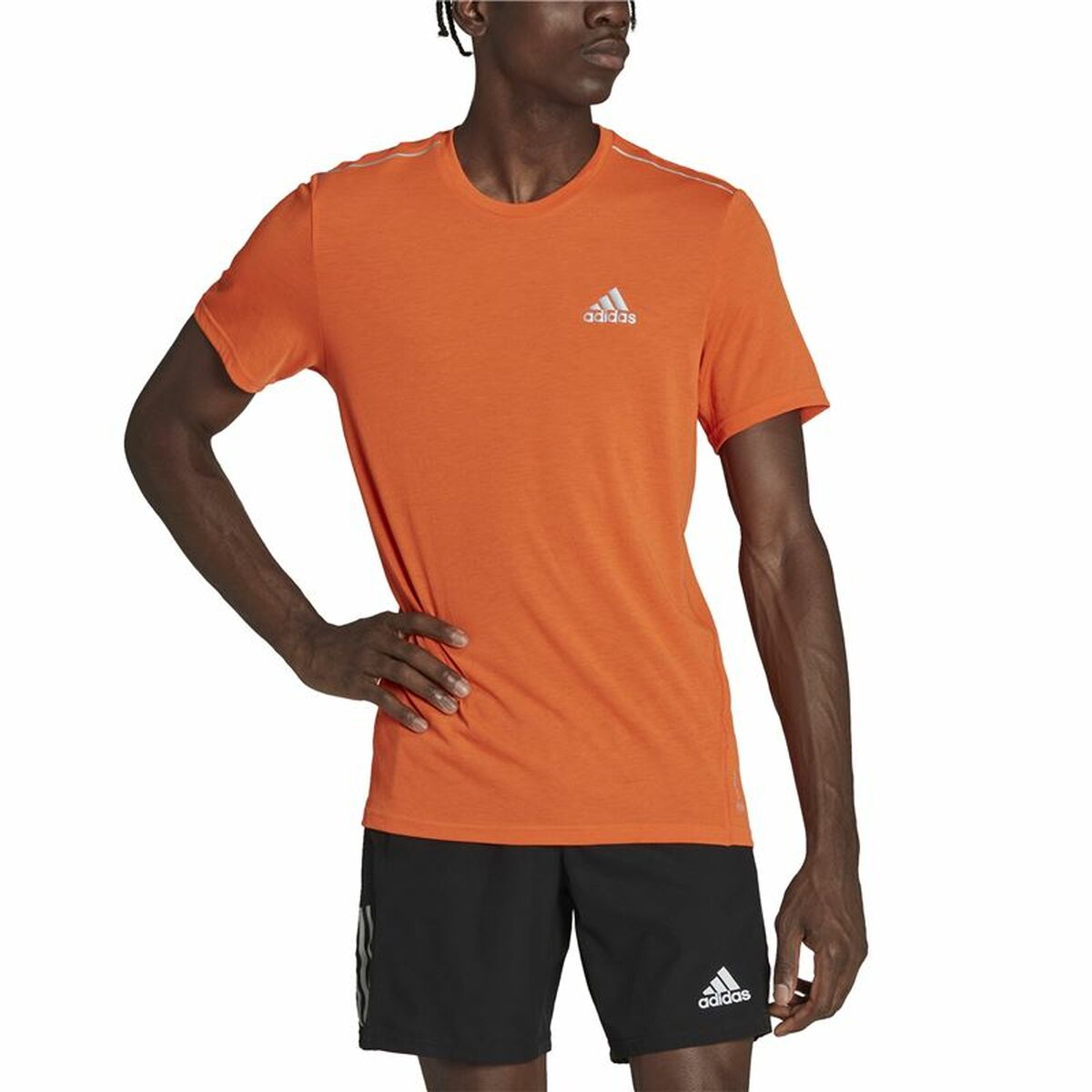 T-shirt med kortärm Herr Adidas X-City Orange - 3