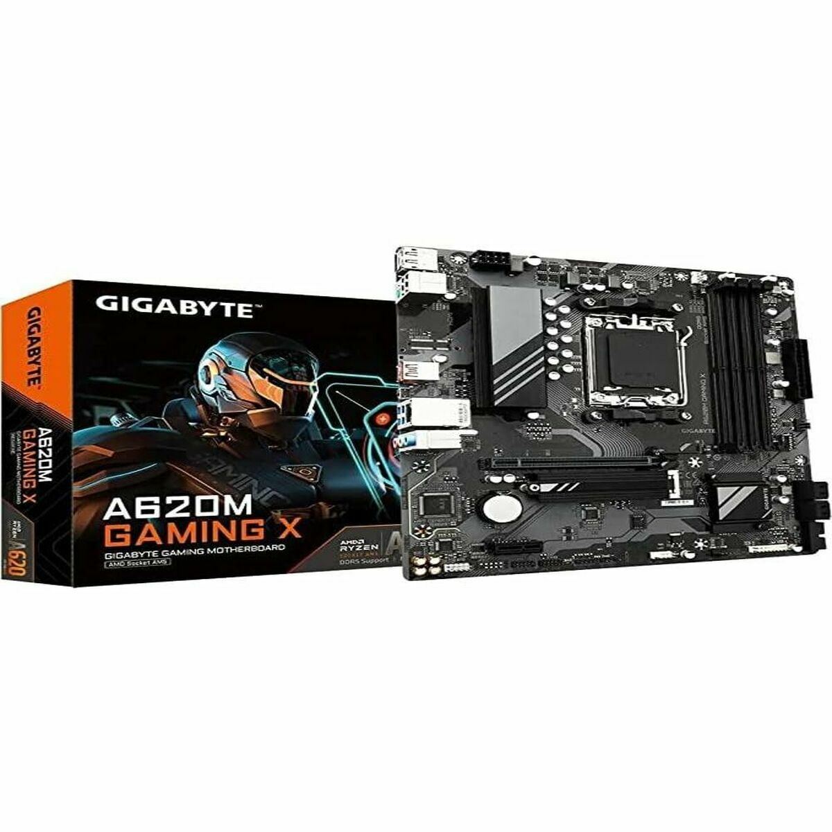 Moderkort Gigabyte A620M GAMING X AMD AMD AM5 - 2