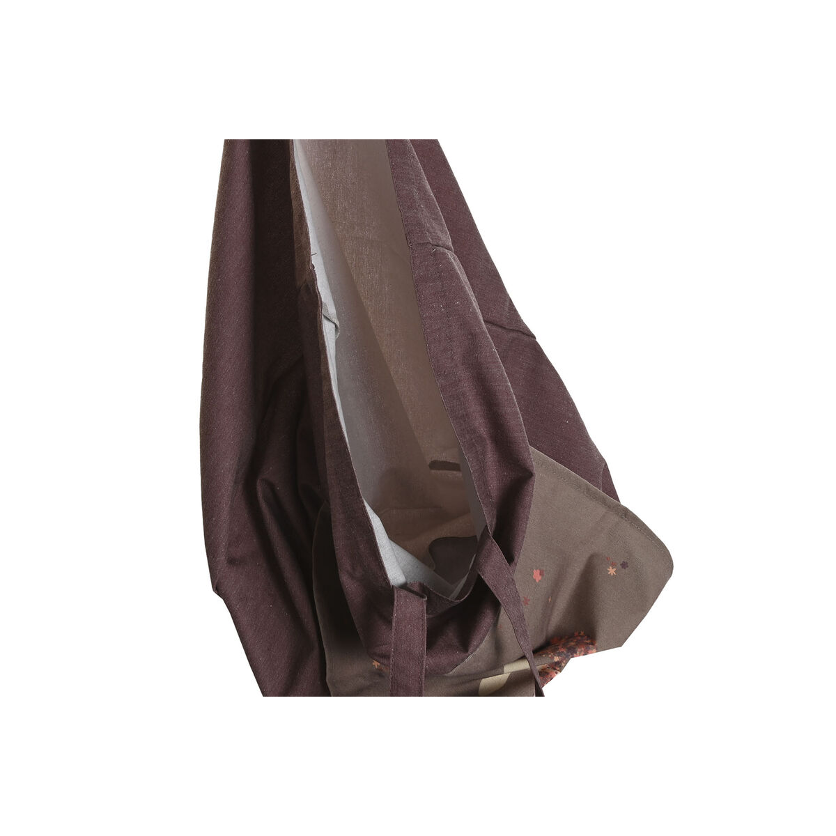 Tygväska DKD Home Decor Brun Grön Bordeaux Kanvas 68 x 30 x 55 cm (3 antal) - 2