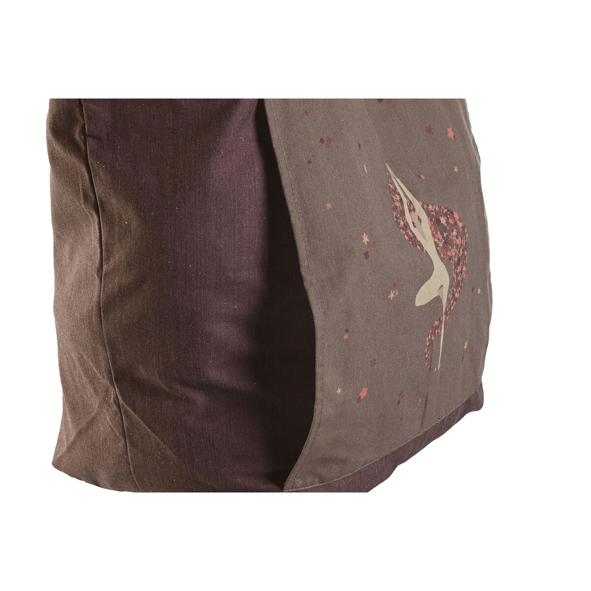 Tygväska DKD Home Decor Brun Grön Bordeaux Kanvas 68 x 30 x 55 cm (3 antal) - 4
