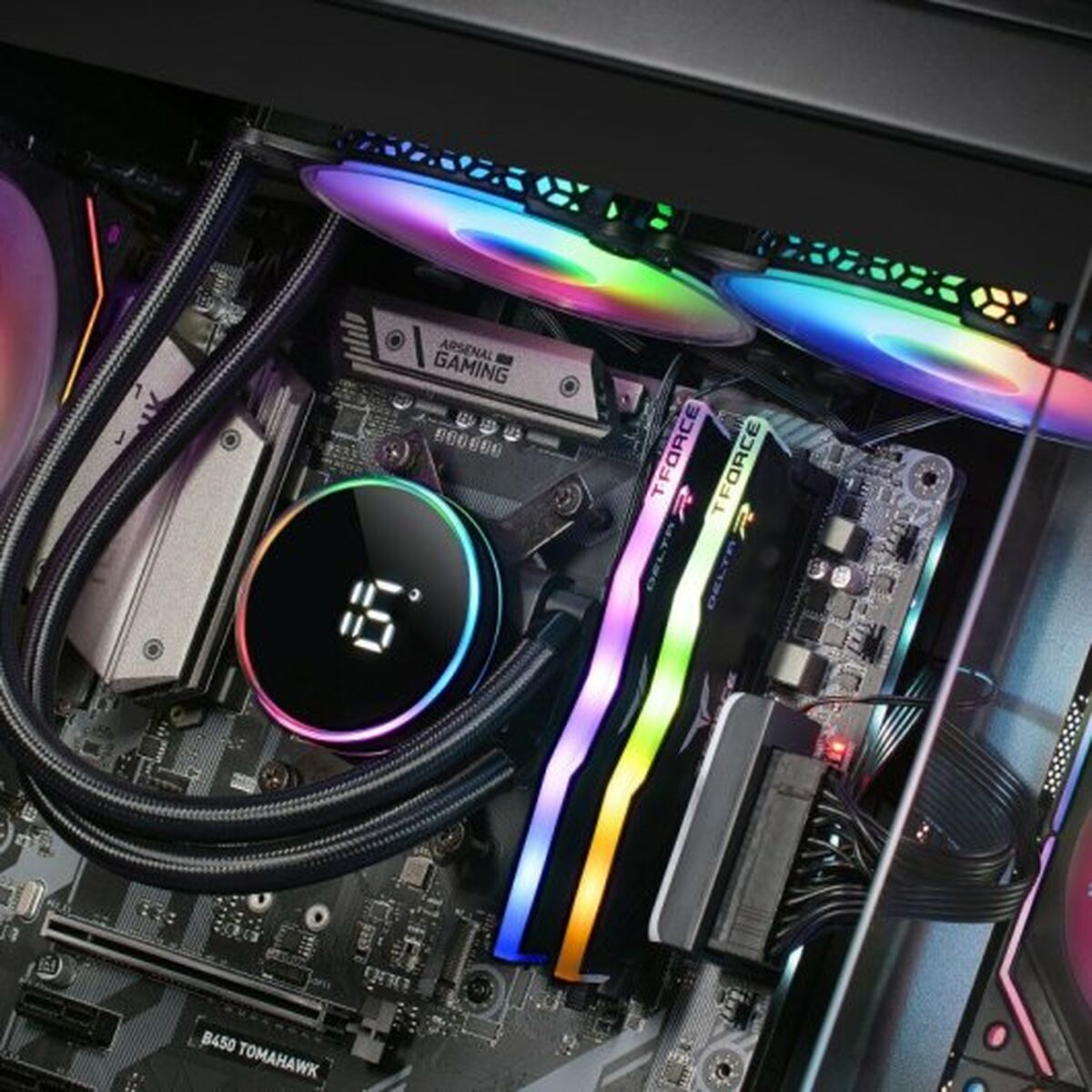 Flytande kylkit Mars Gaming MLLCD240 - 4