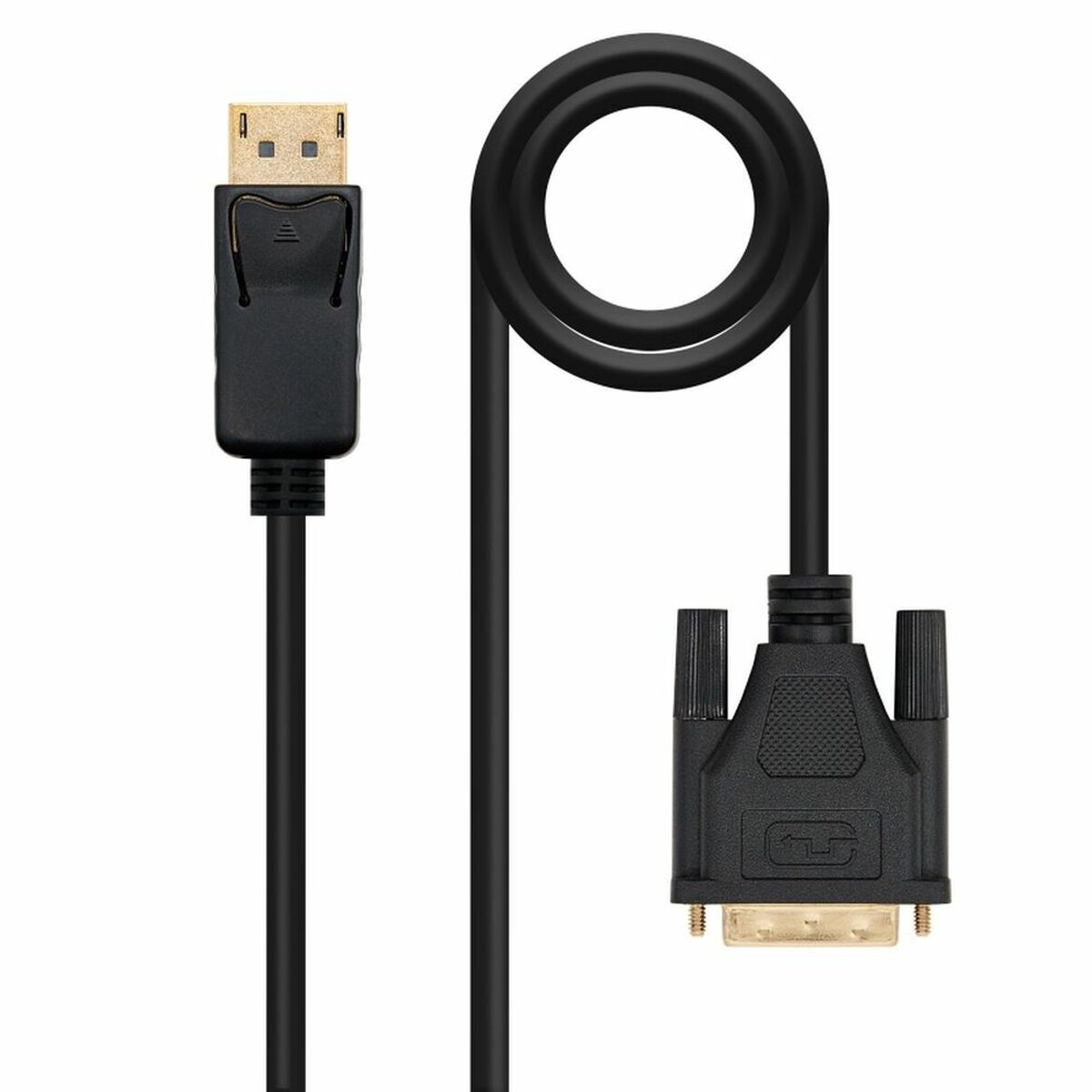 DisplayPort till DVI-adapter NANOCABLE 10.15.4502 Svart 2 m - 2