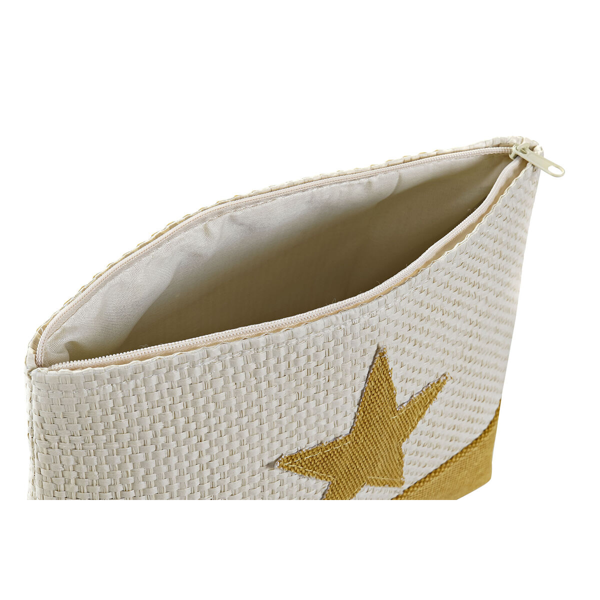 Necessär DKD Home Decor Naturell Mint Stjärna Senap Medelhavs (25 x 6,5 x 16 cm) (2 antal) - 2