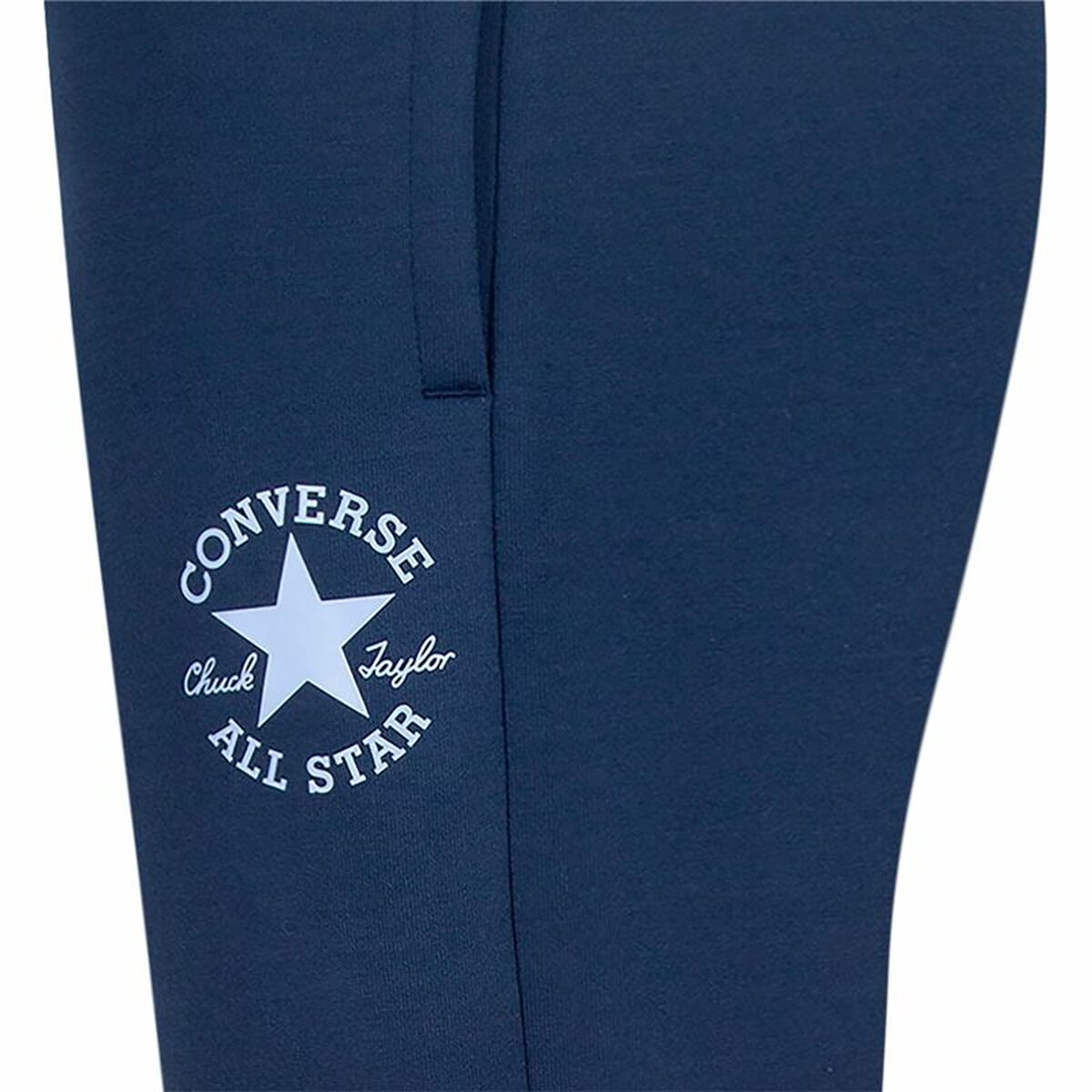 Nederdel träningsoverall för barn Converse Sustainable Core Jogger Blå - 4