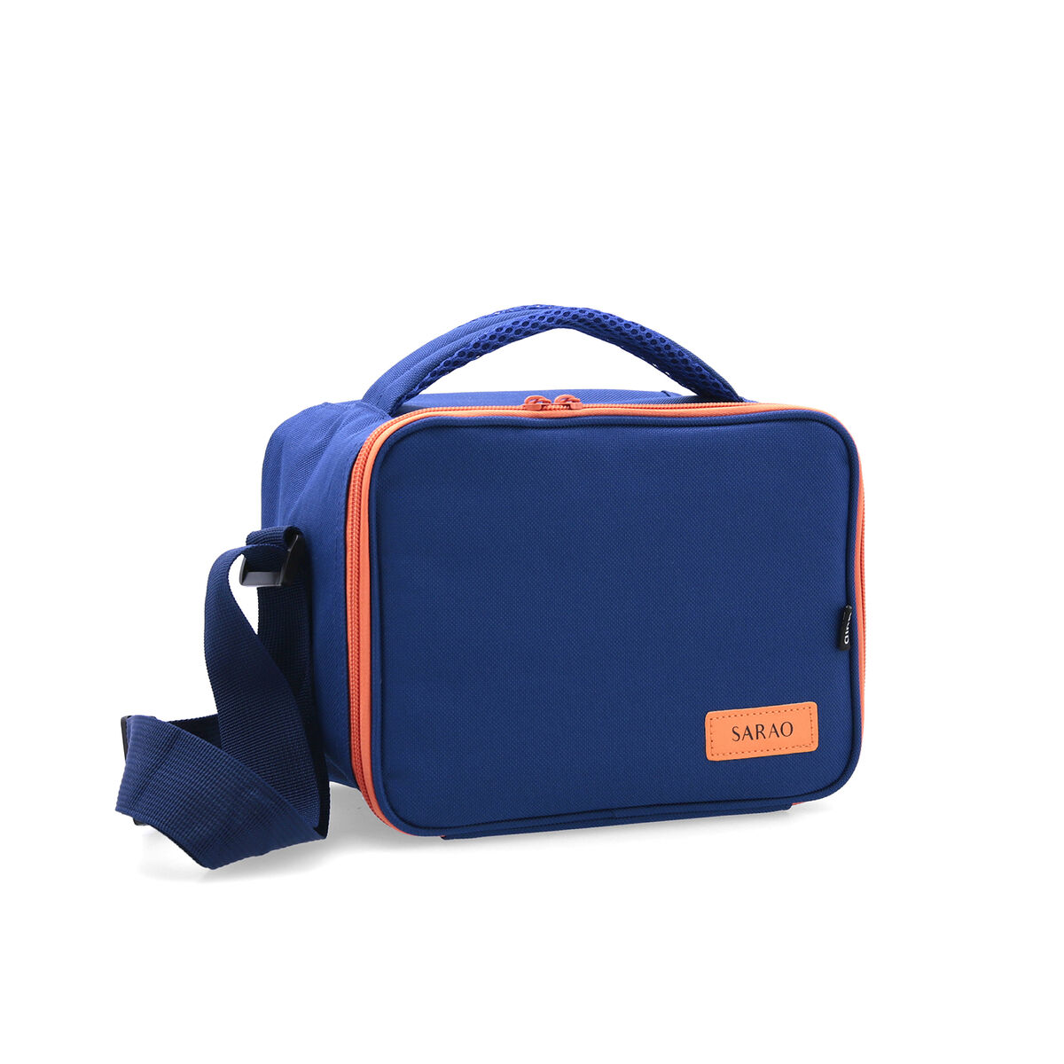 Återanvändbar matväska Quid Sarao Blå Textil BPA-fria 21 x 16 x 14 cm (6 antal) - 5