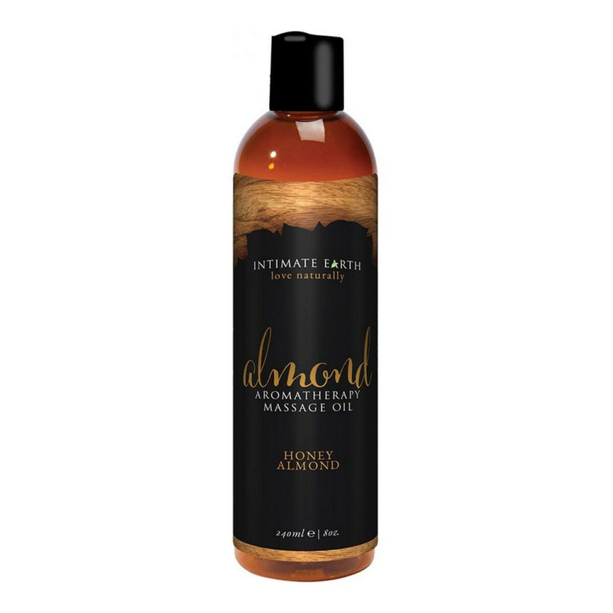 Massageolja men mandelarom 240 ml Intimate Earth Söt (240 ml) - 3