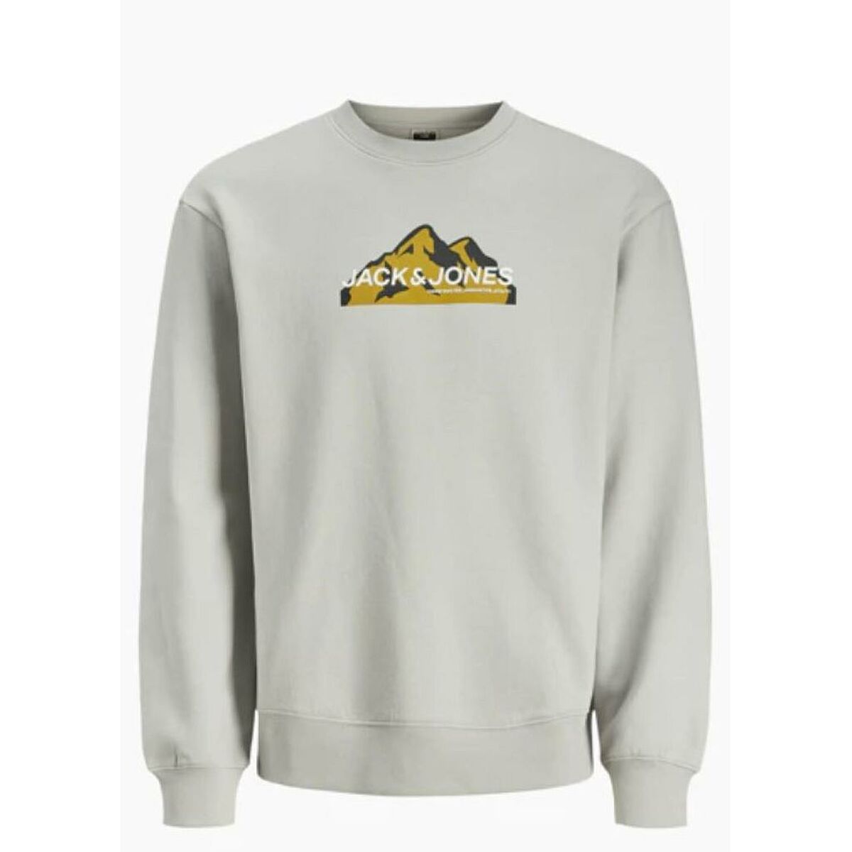 Tröja utan huva Herr Jack & Jones SWEAT CREW NECK 12262094 Grå - 2