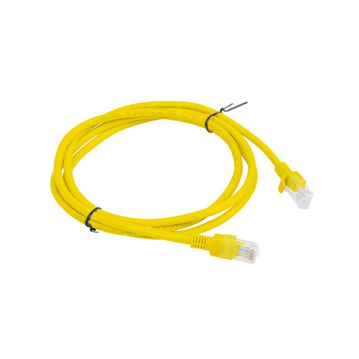 Nätkabel UTP Styv Kategori 5e Lanberg PCU5-20CC-0150-Y Gul 1,5 m - 2