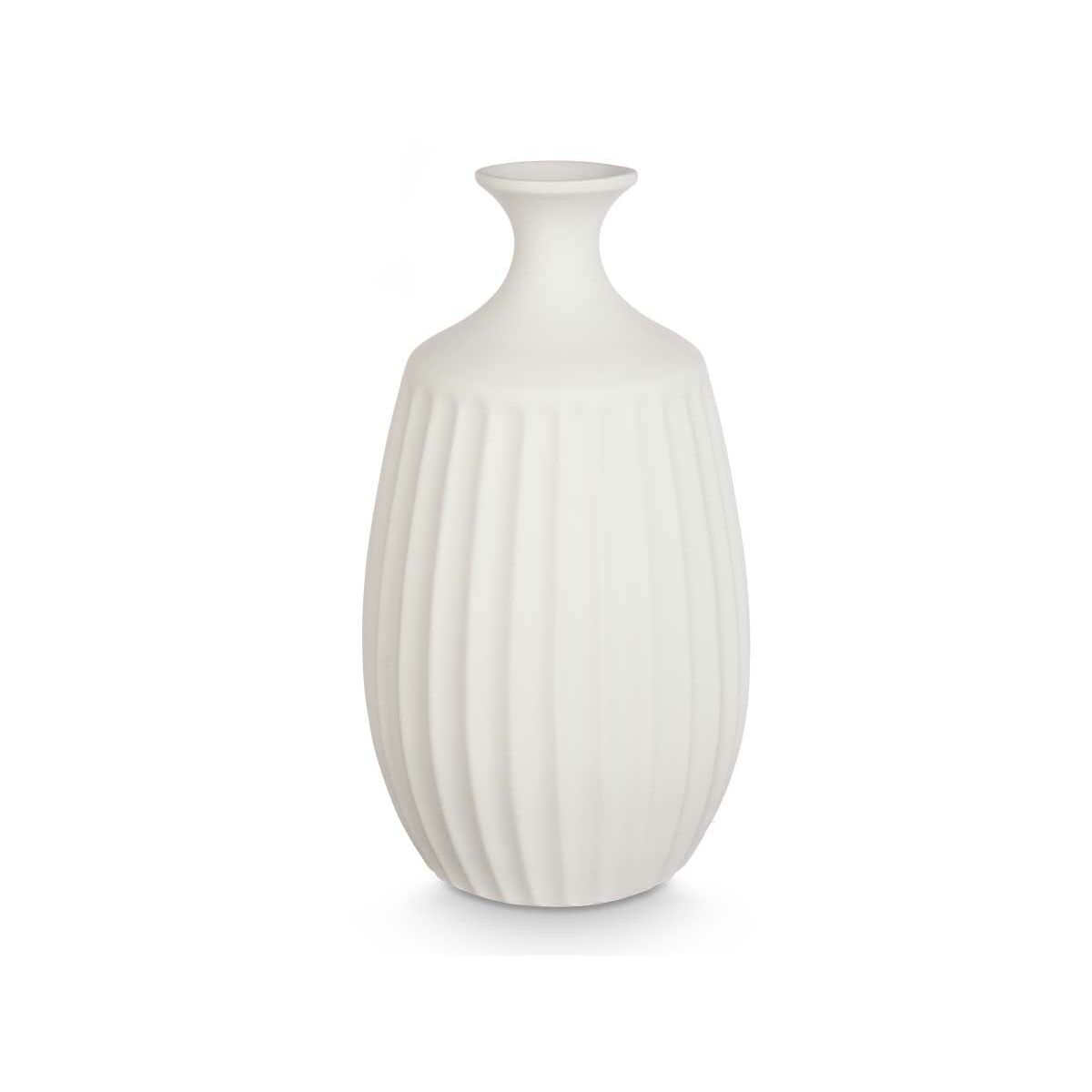 Vas Vit Keramik 21 x 39 x 21 cm (2 antal) - 2