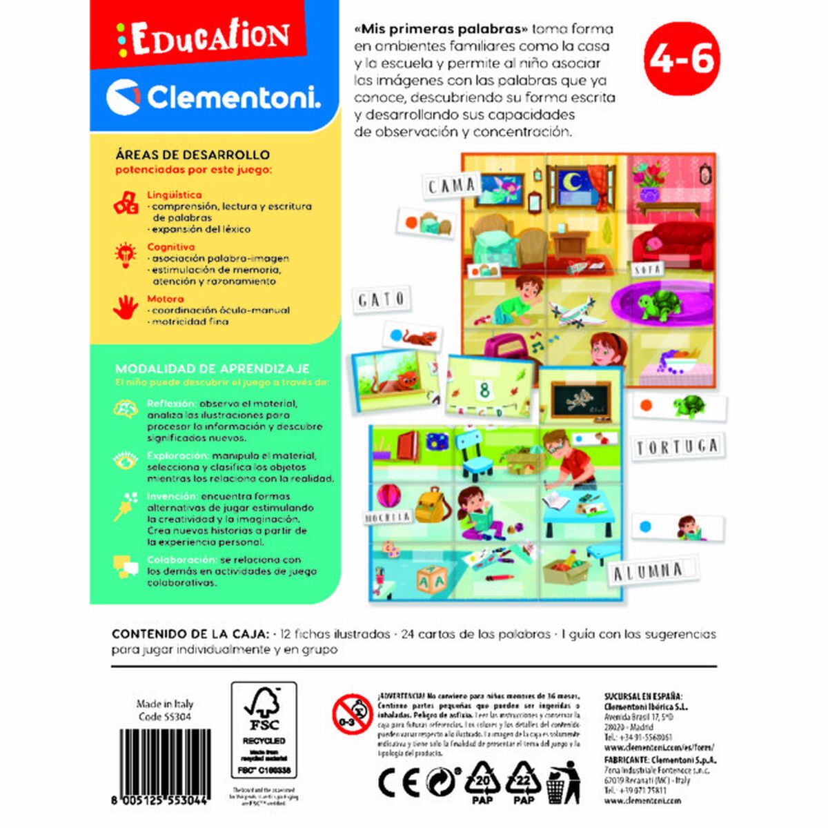 Utbildningsspel Clementoni - 2