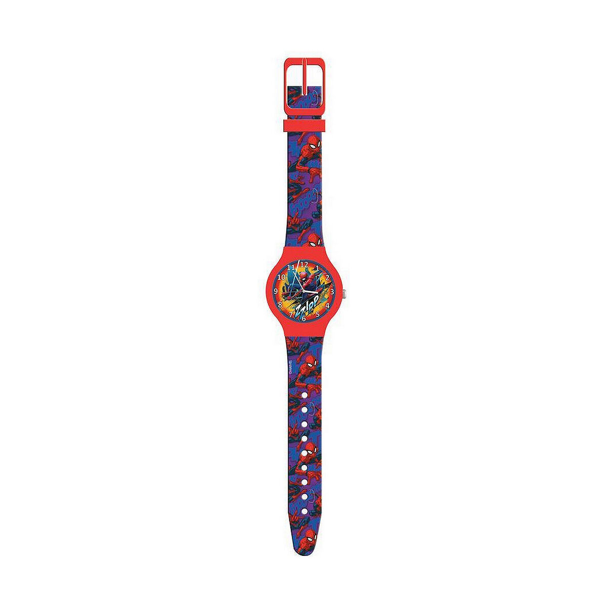 Barnklocka Marvel SPIDERMAN - TIN BOX (Ø 32 mm)