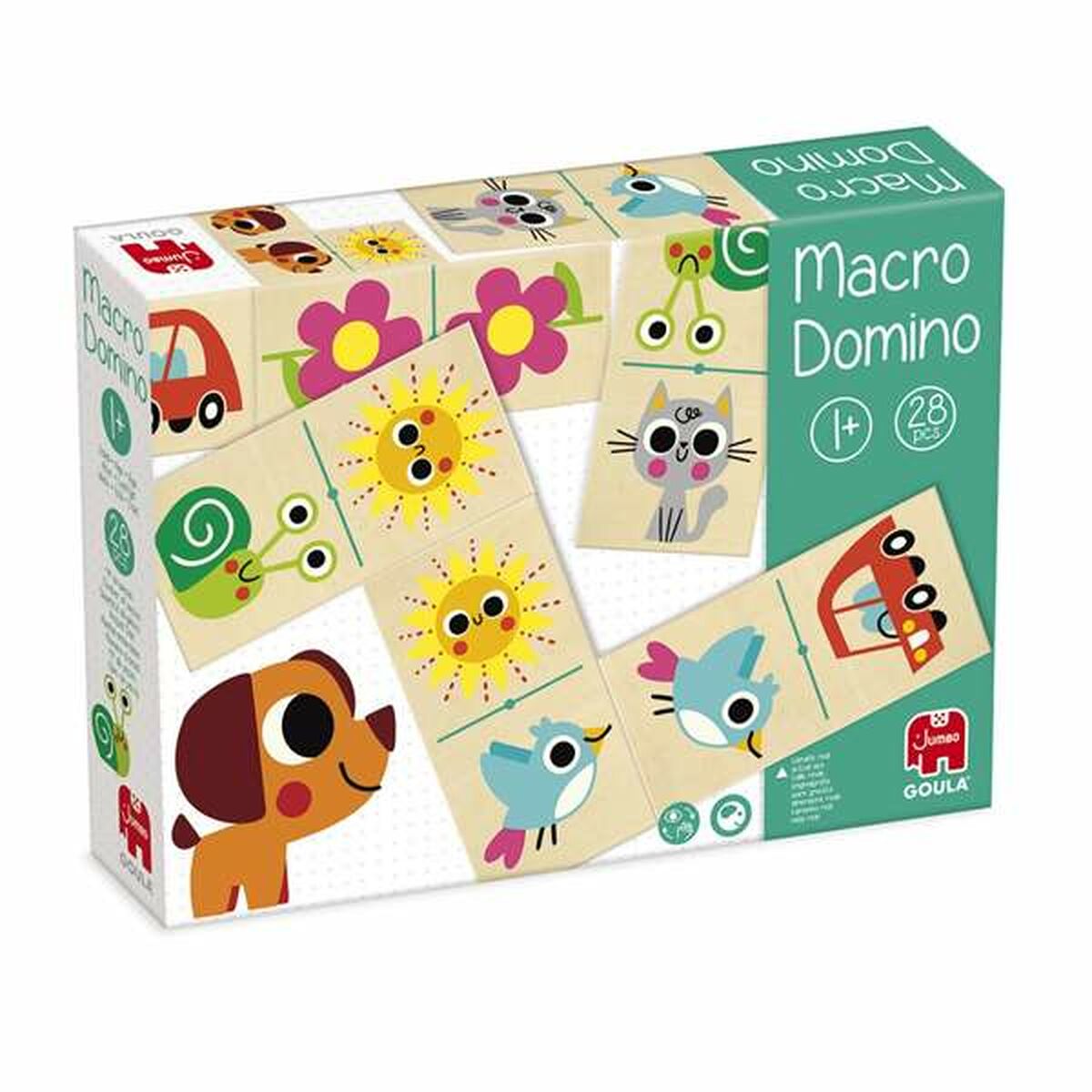 Domino Diset Trä Barn 28 Delar - 4