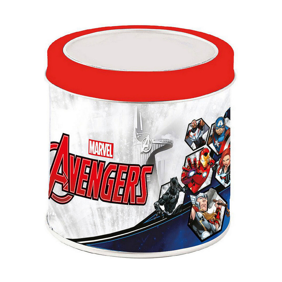 Barnklocka Marvel AVENGERS - TIN BOX (Ø 32 mm) - 8