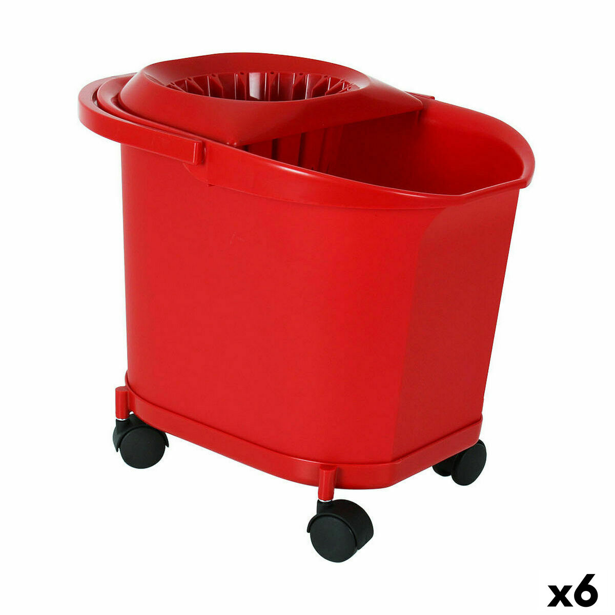 Hink 16 L Röd (6 antal)