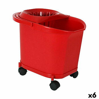 Hink 16 L Röd (6 antal)