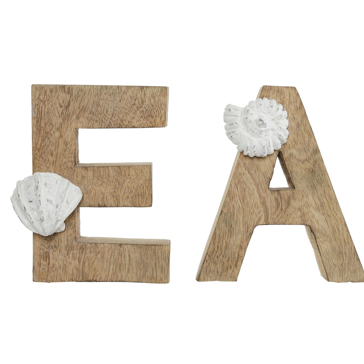 Prydnadsfigur Home ESPRIT Sea Vit Naturell Medelhavs 47 x 8 x 24,5 cm - 4