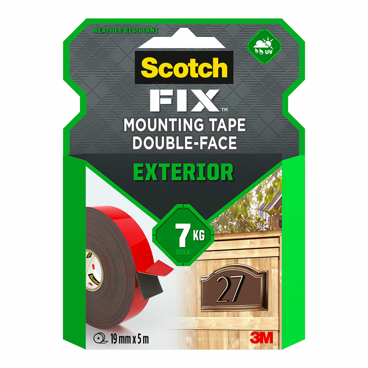Dubbelsidig Tejp Scotch 19 mm x 5 m - 4