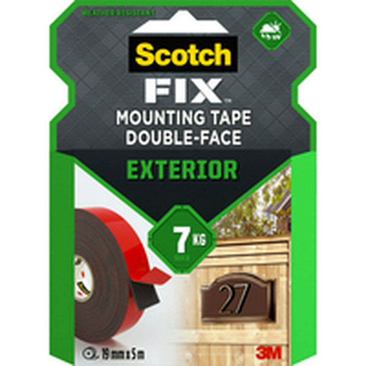 Dubbelsidig Tejp Scotch 19 mm x 5 m - 3