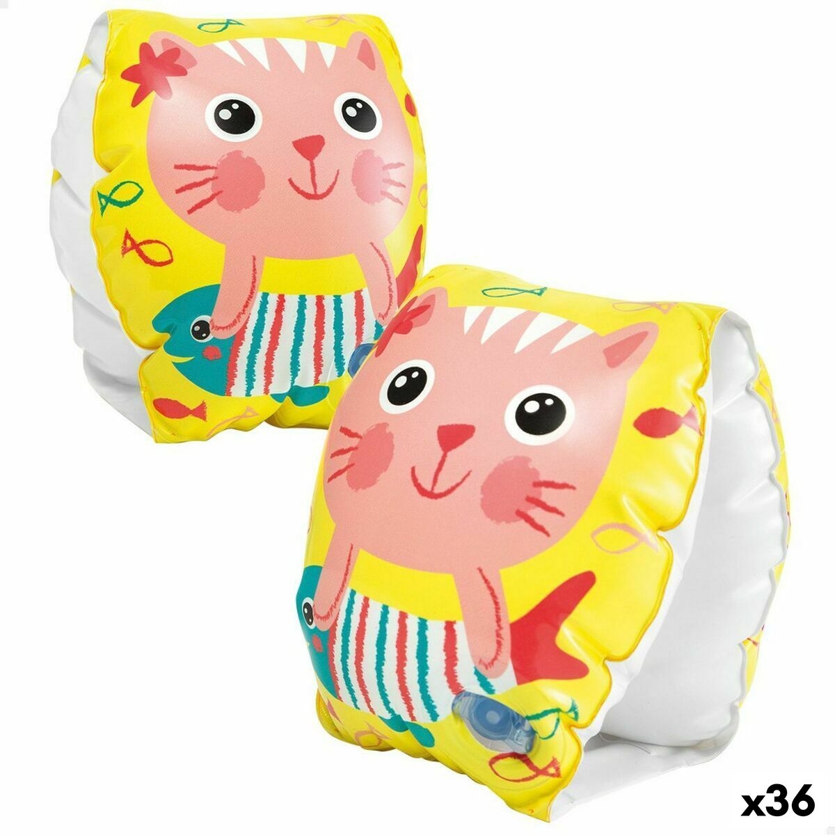 Ärmar Intex Katt 12,5 x 13 x 12,5 cm (36 antal) - 9
