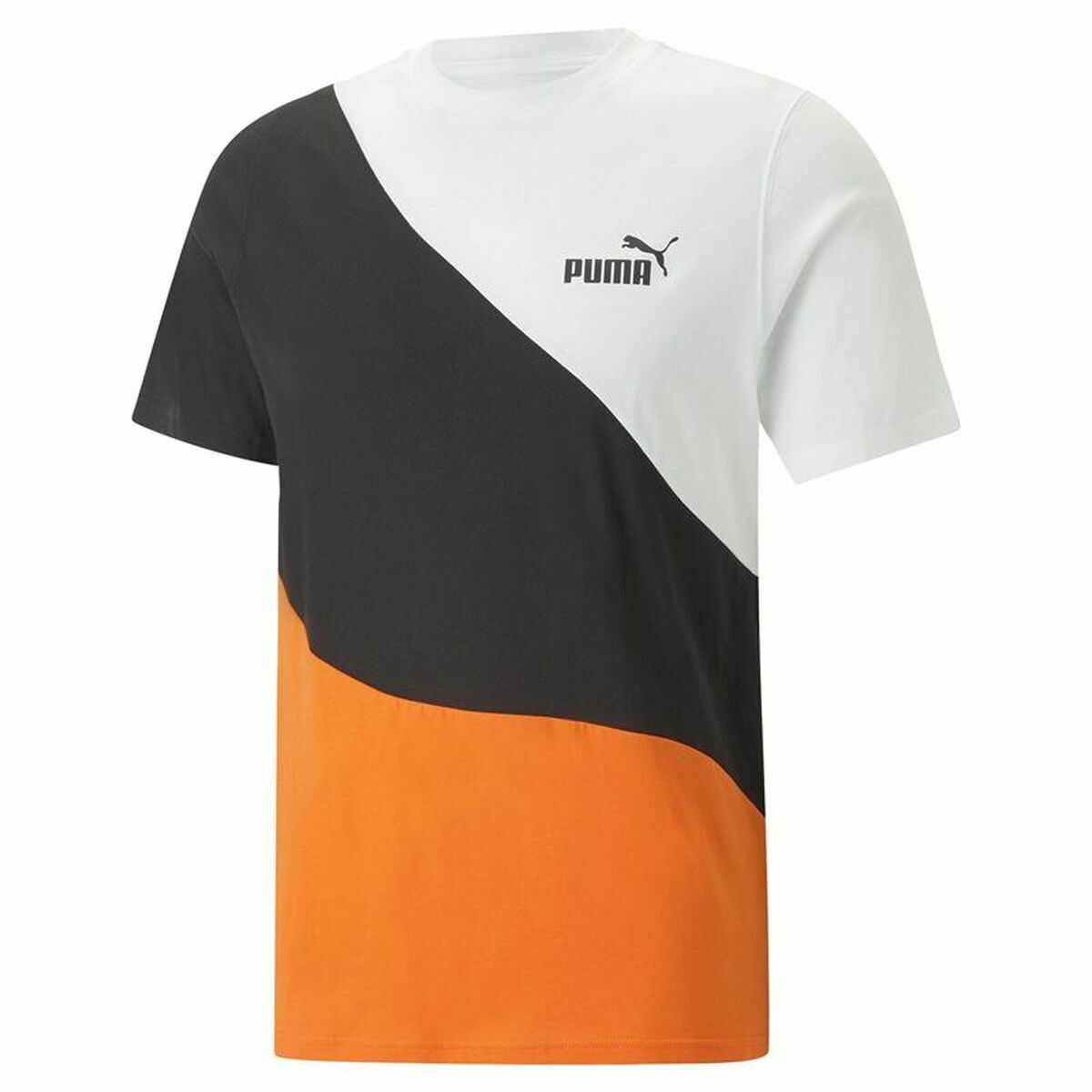 T-shirt Puma Power Cat Mörk Orange Män - 6