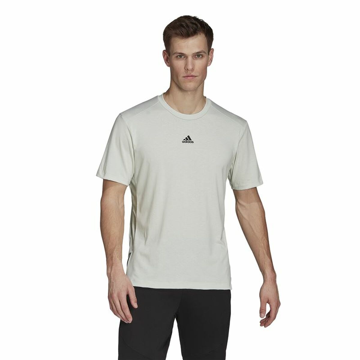 T-shirt med kortärm Herr Adidas Aeroready - 8