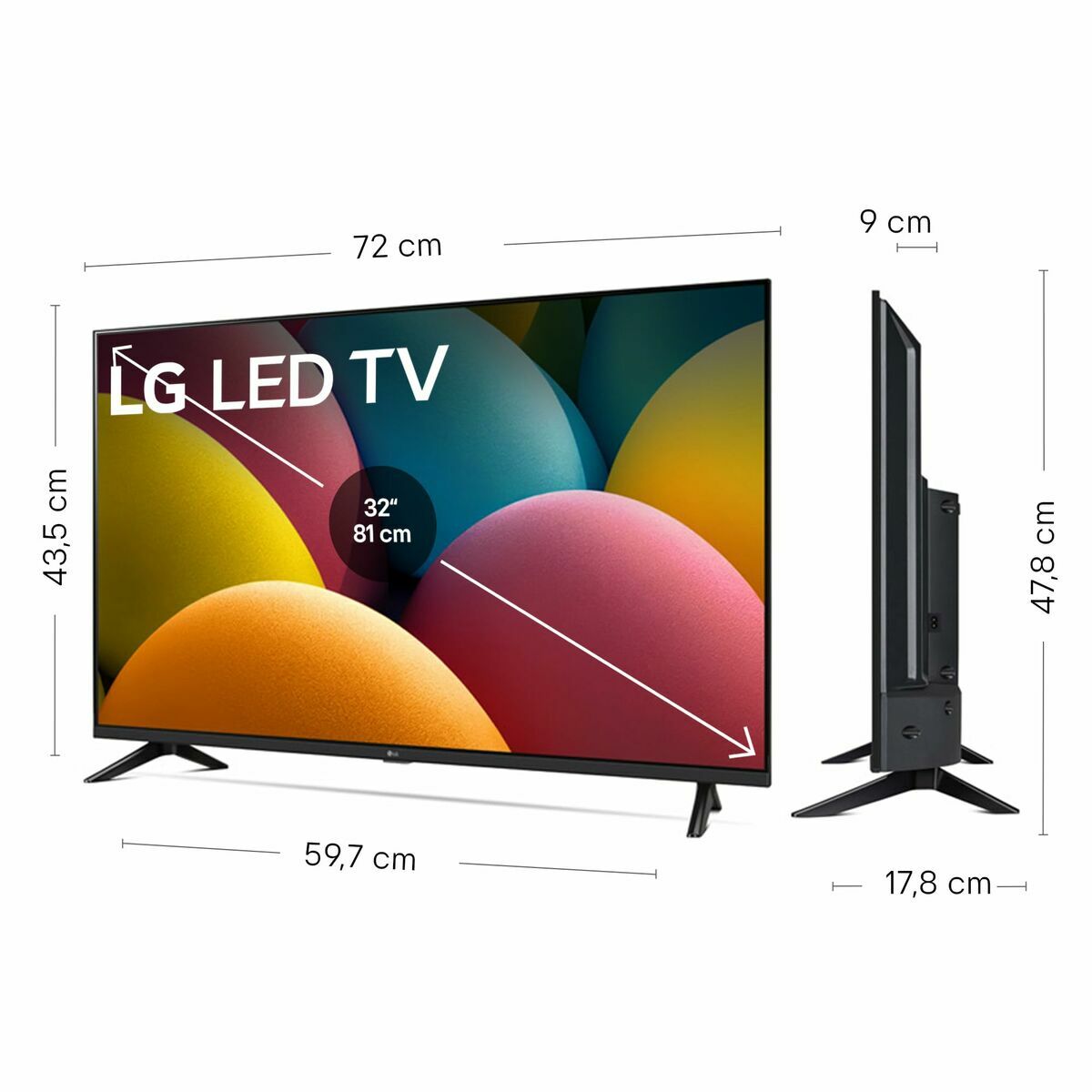 Smart TV LG 32LR60006LA Full HD 32" LED - 3