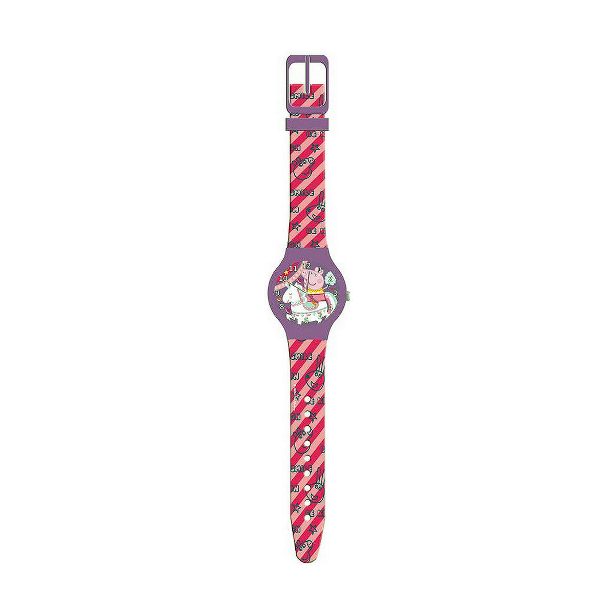 Barnklocka Peppa Pig 482608 - PLASTIC BOX (Ø 32 mm) - 7