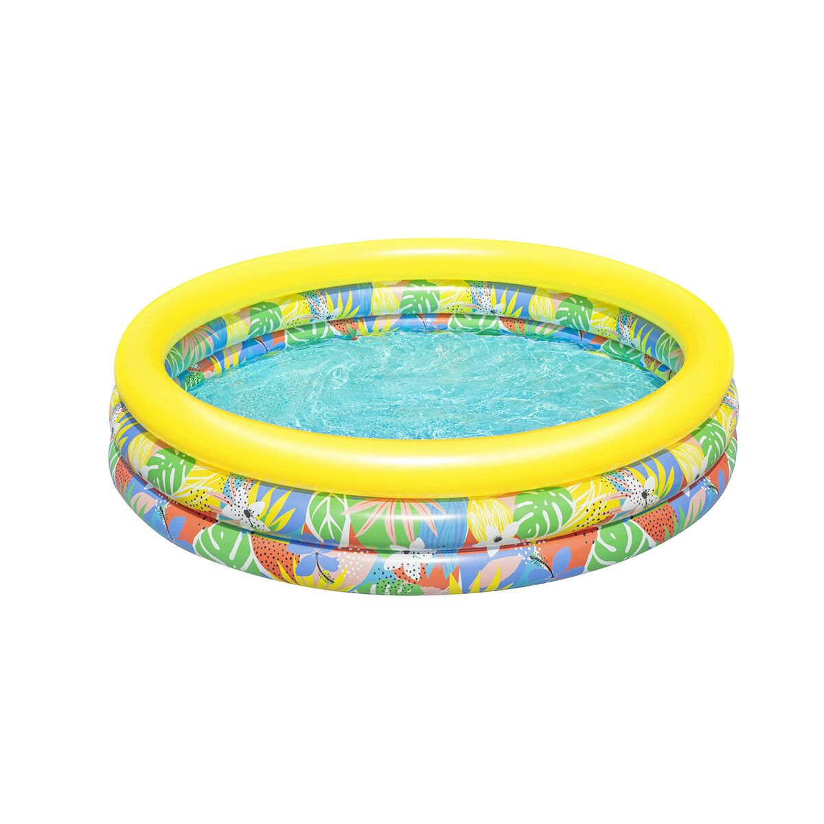 Uppblåsbar plaskpool för barn Bestway 168 x 38 cm - 4