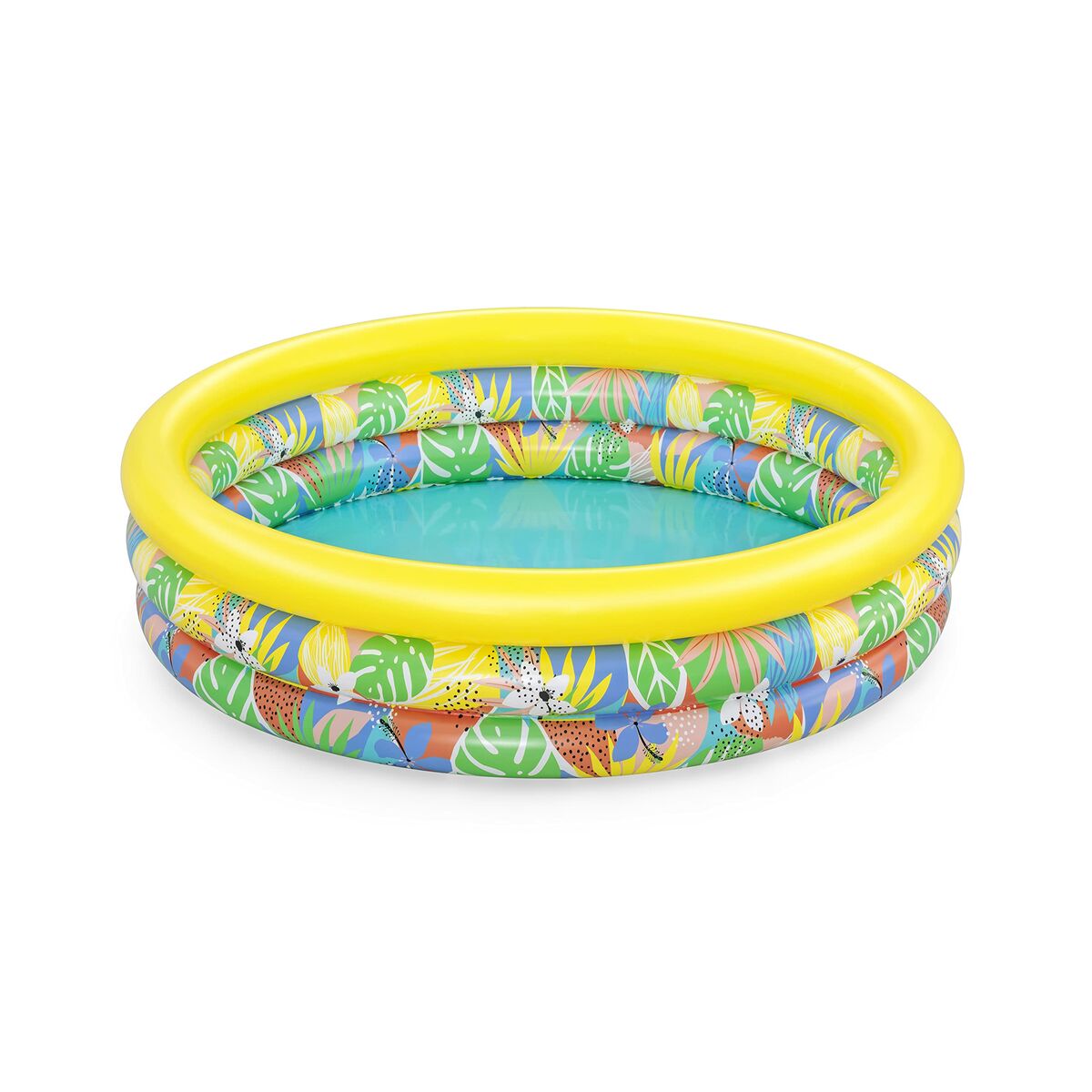 Uppblåsbar plaskpool för barn Bestway 168 x 38 cm - 7