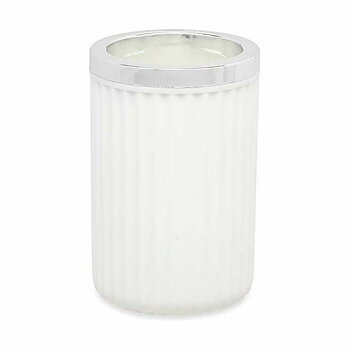 Tandborsthållare Vit Plast 7,5 x 11,5 x 7,5 cm (32 antal)