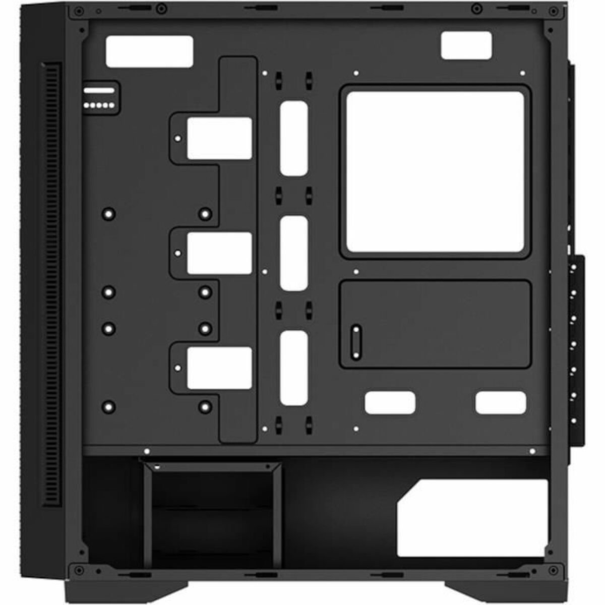 ATX Semitorn DEEPCOOL Matrexx 55 Mesh ADD-RGB 4F Svart - 4