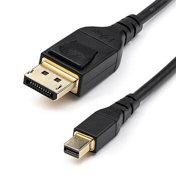 Kabel DisplayPort Mini till DisplayPort Startech DP14MDPMM2MB         Svart