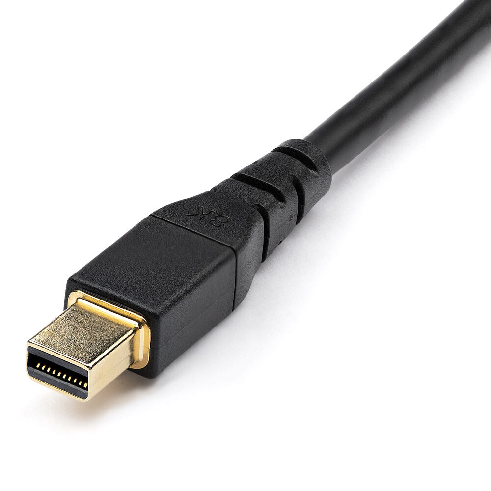 Kabel DisplayPort Mini till DisplayPort Startech DP14MDPMM2MB         Svart - 2