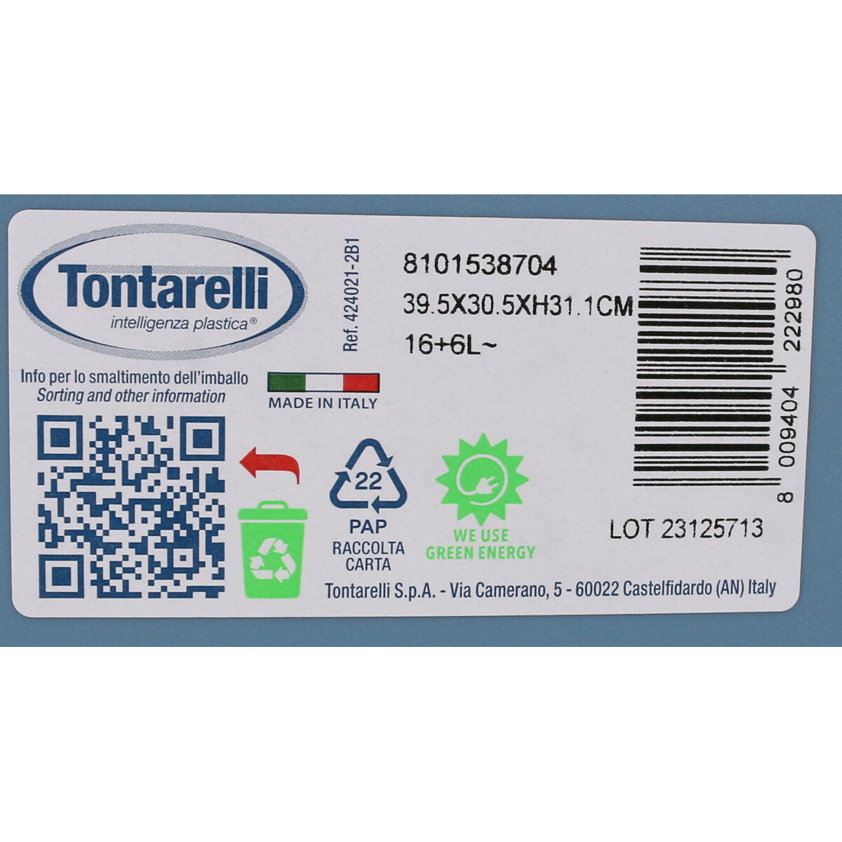 Rengörings & Lagrings-kit Tontarelli 121562 39,5 x 30,5 x 31 cm (12 antal) - 5