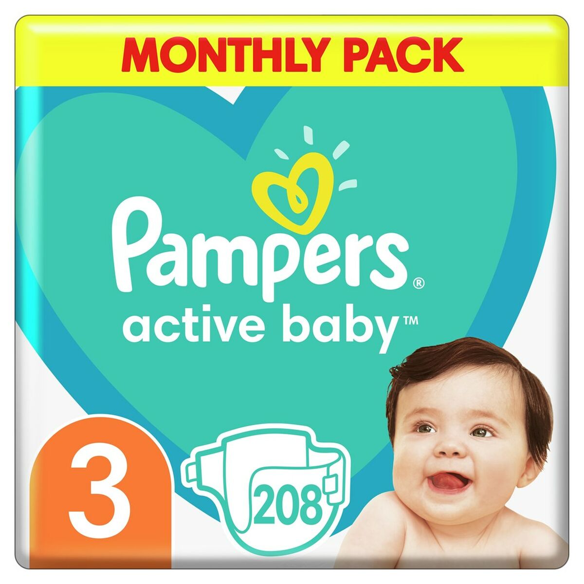 Engångsblöjor Pampers S3 3