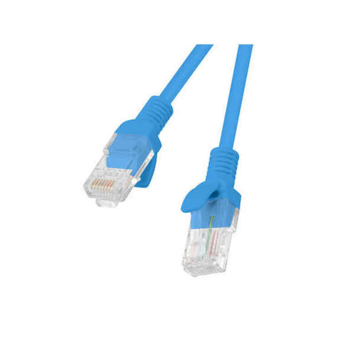 Nätkabel UTP Styv Kategori 6 Lanberg Blå - 2