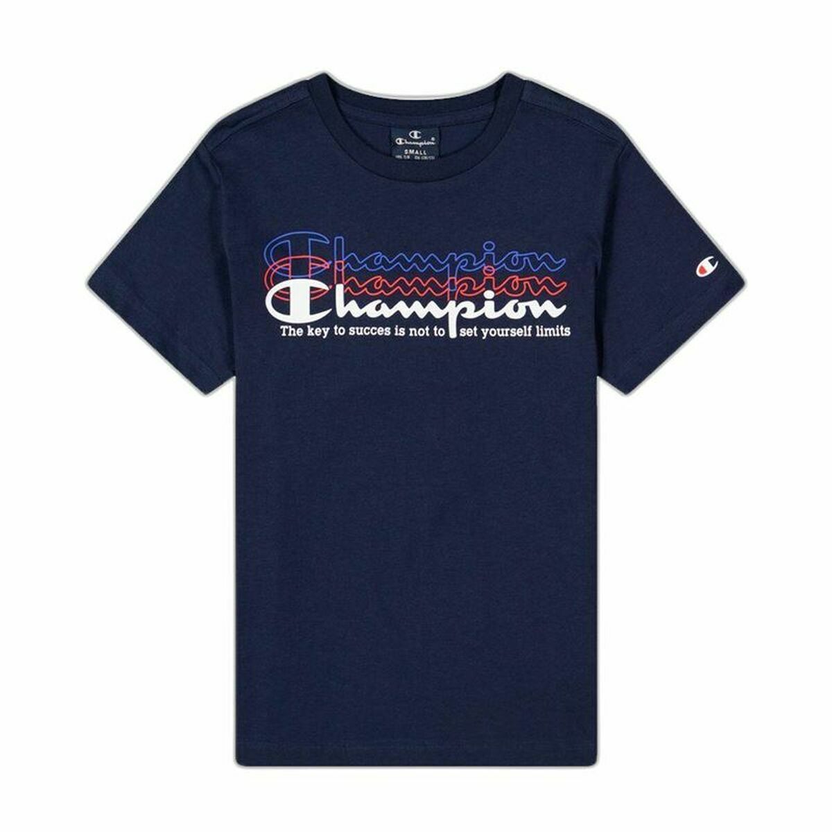 T-shirt med kortärm Barn Champion Crewneck  Blå - 15